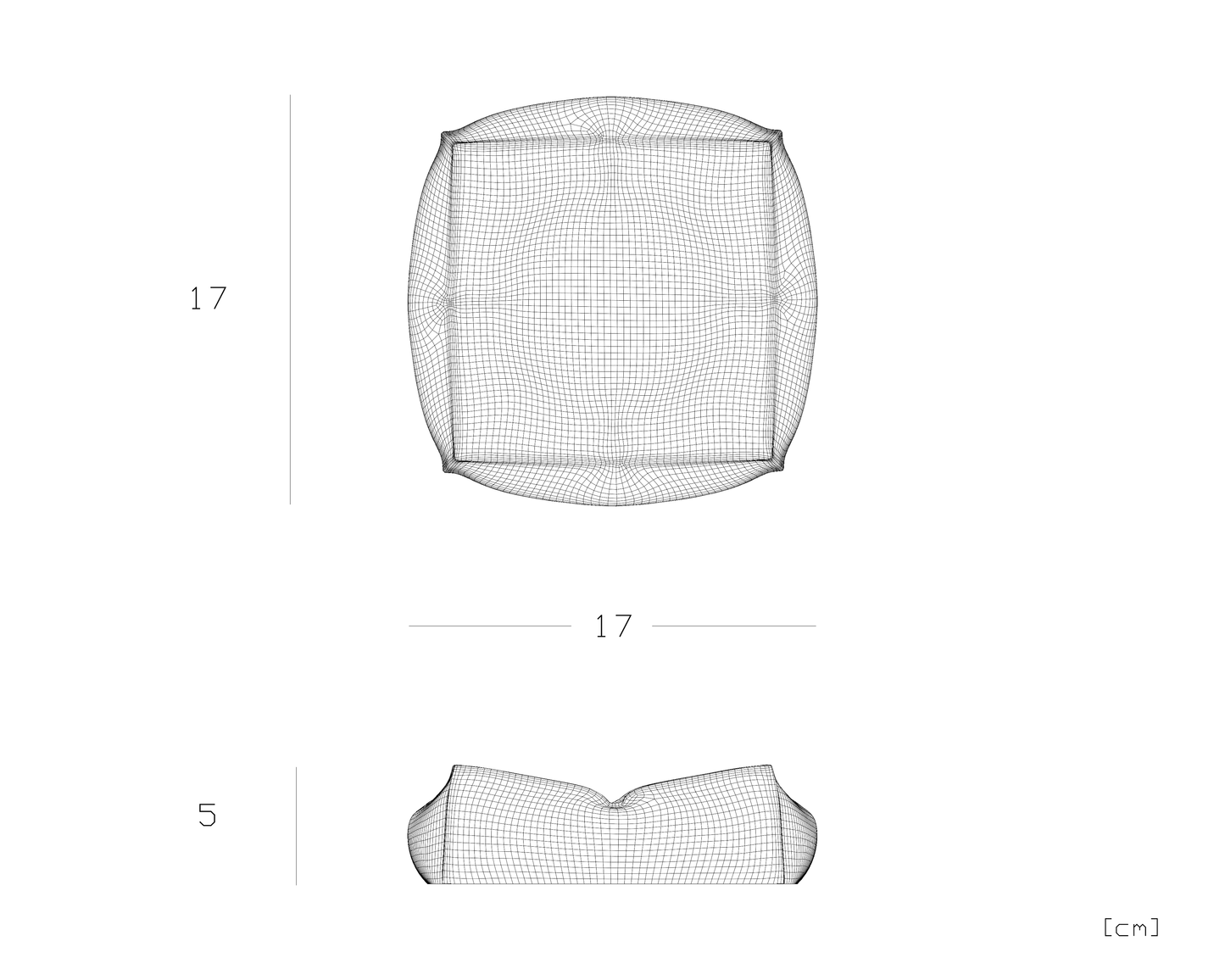 pillow tray raw