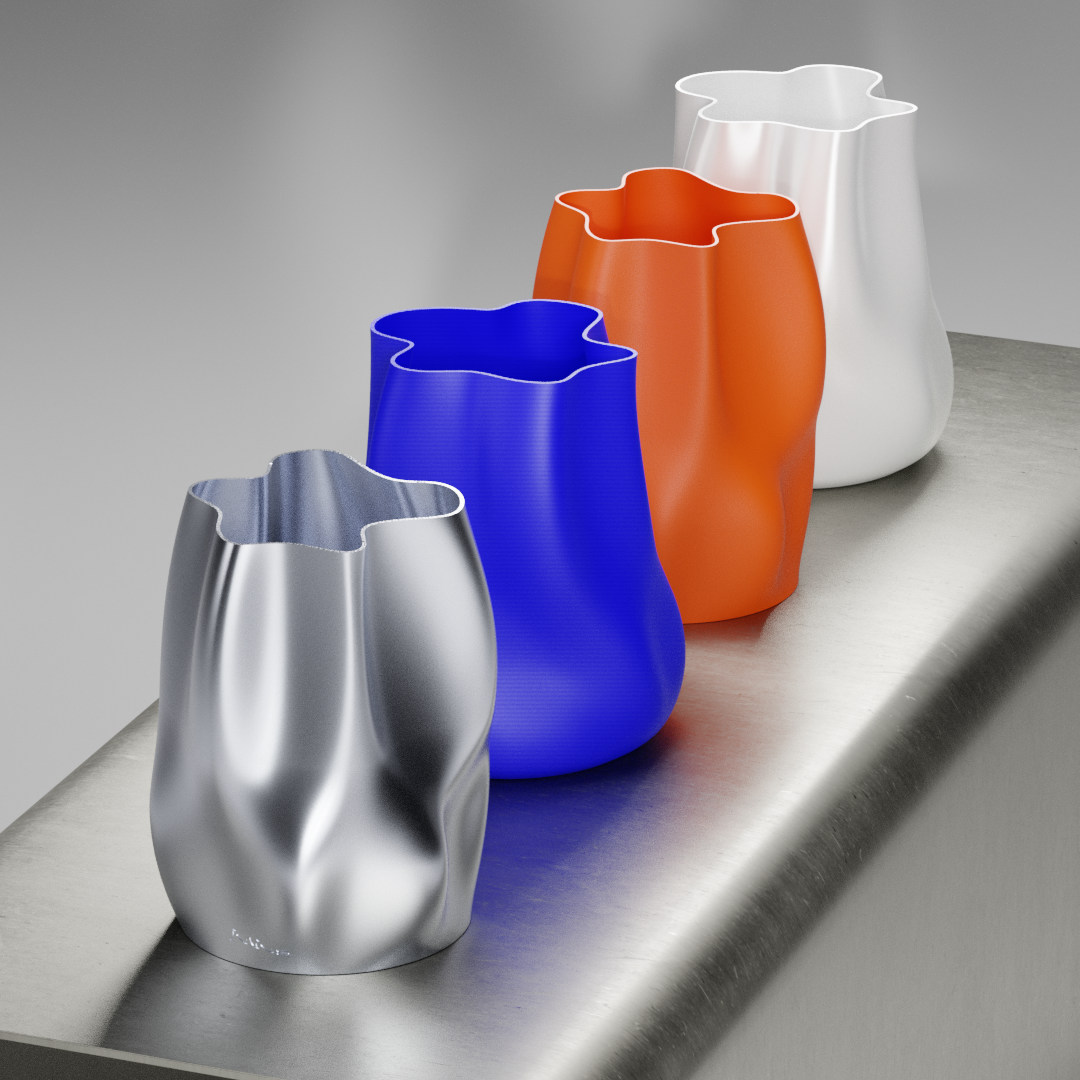 wavy vase